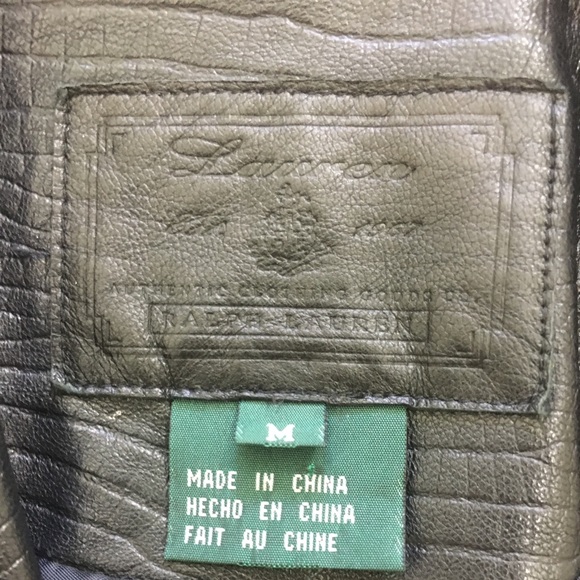 SOLD- Lauren Ralph Lauren Leather Jacket Women’s M - Picture 6 of 12